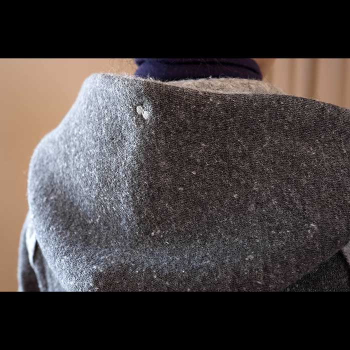 ミナペルホネンwild sheep パーカー gray | Lin total fashion place blog