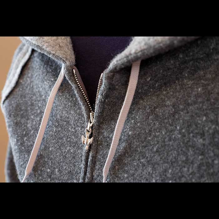 mina perhonen wild sheep ジップパーカー ワイルドシープ ミナペルホネンwild sheep パーカー gray | Lin total fashion place blog