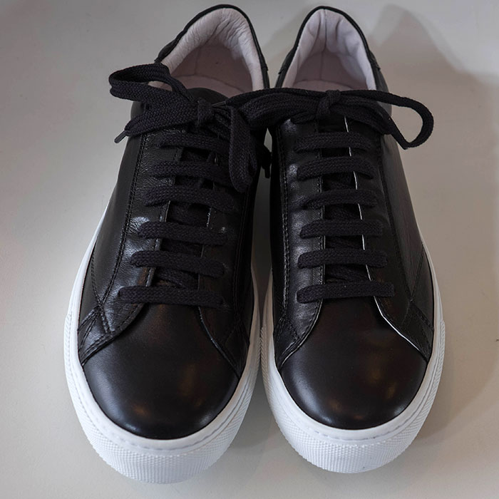 AMB(アンバサダーズ)ローカットメンズスニーカーBLACK 9838 (KIPS NERO)