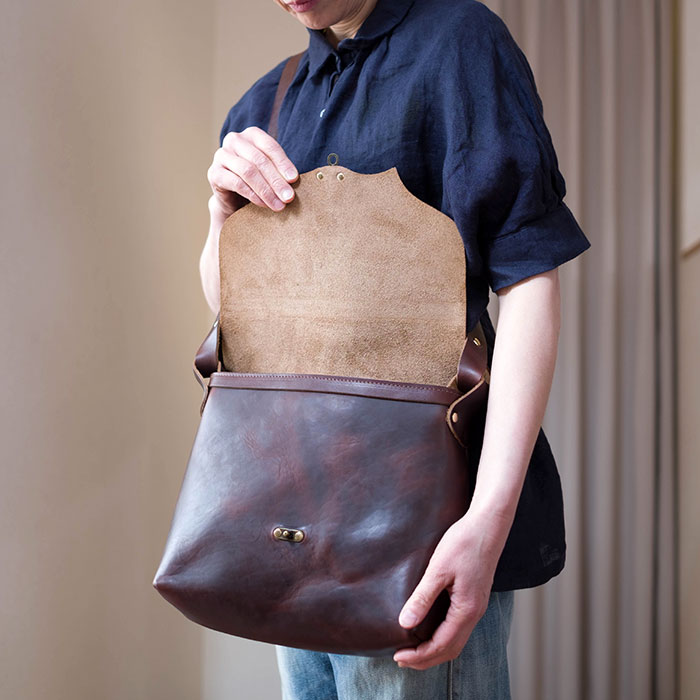 Fernand Leather եʥ 쥶 Milliron ML bag brown