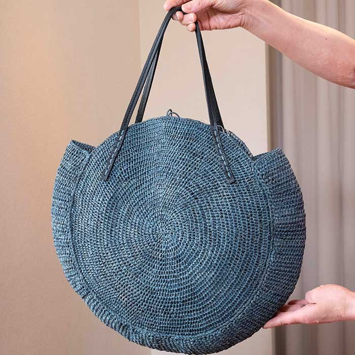 Sans Arcidet/サンアルシデ Nova Bag S #blue jen | Lin total fashion 