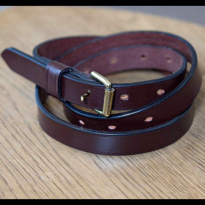 MARTIN FAIZEY [ޡƥ ե] 3/4 ROLLER BUCKLE LIGHT WEIGHT BRIDLE BELT ʥ顼Хå֥饤ɥ쥶٥٥ȡDk.Havana