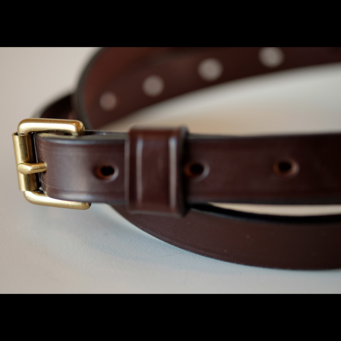 MARTIN FAIZEY [ޡƥ ե] 3/4 ROLLER BUCKLE LIGHT WEIGHT BRIDLE BELT ʥ顼Хå֥饤ɥ쥶٥٥ȡDk.Havana