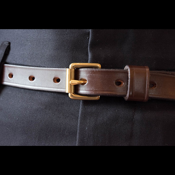 MARTIN FAIZEY [ޡƥ ե] 3/4 ROLLER BUCKLE LIGHT WEIGHT BRIDLE BELT ʥ顼Хå֥饤ɥ쥶٥٥ȡDk.Havana