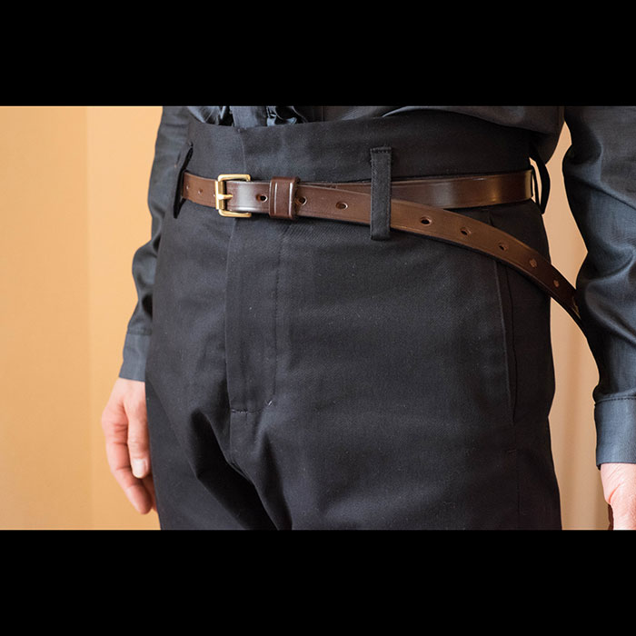 MARTIN FAIZEY [ޡƥ ե] 3/4 ROLLER BUCKLE LIGHT WEIGHT BRIDLE BELT ʥ顼Хå֥饤ɥ쥶٥٥ȡDk.Havana