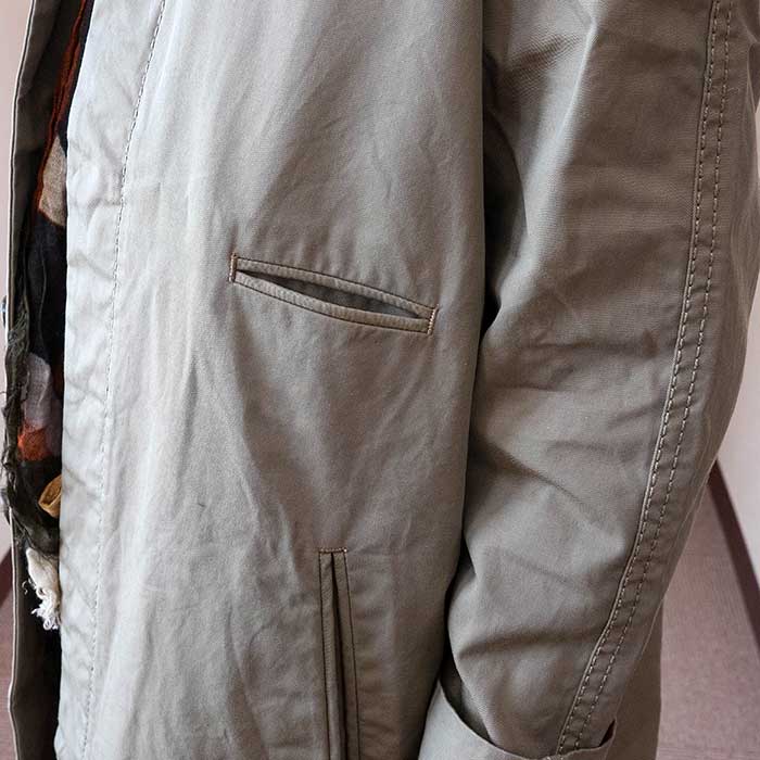 homspun [ホームスパン] ステンカラーコート(162-0079)khaki | Lin