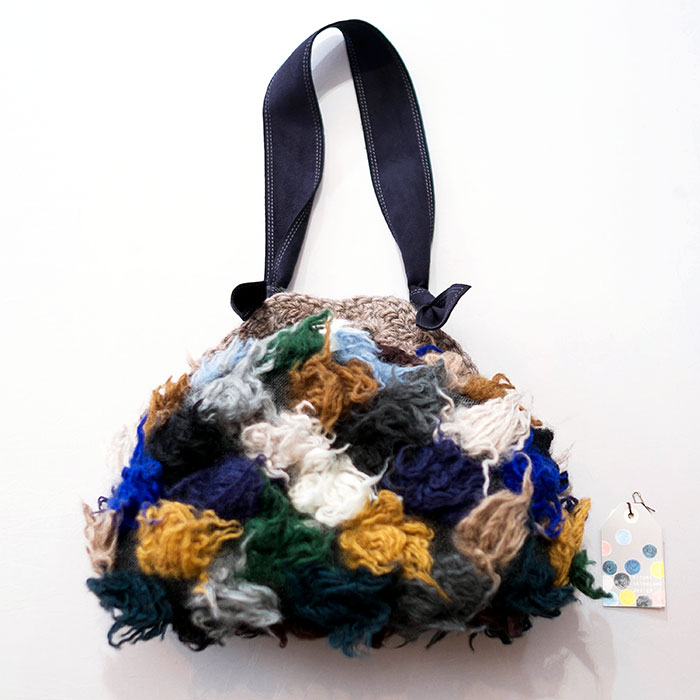 ミナペルホネン×ヒトミシノヤマ pot-au-feu bag/ポトフバッグ #blue ...