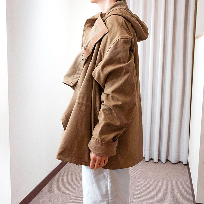 ippei takei [イッペイタケイ]バイカージャケット＃beige | Lin total