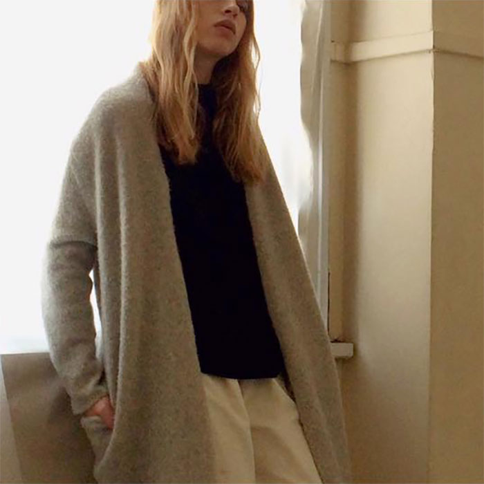 si-m [スィーム] ロングカーディガン #gray | Lin total fashion place