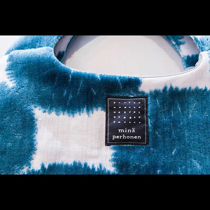 ミナペルホネンsand flower エッグバッグ #blue | Lin total fashion