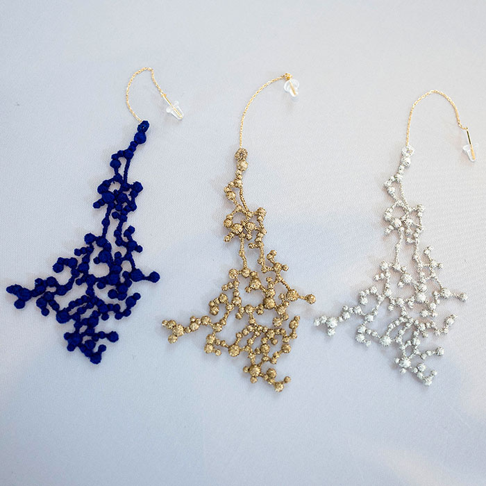 ミナペルホネンsenko-hanabi 片耳ピアスシルバー | Lin total fashion