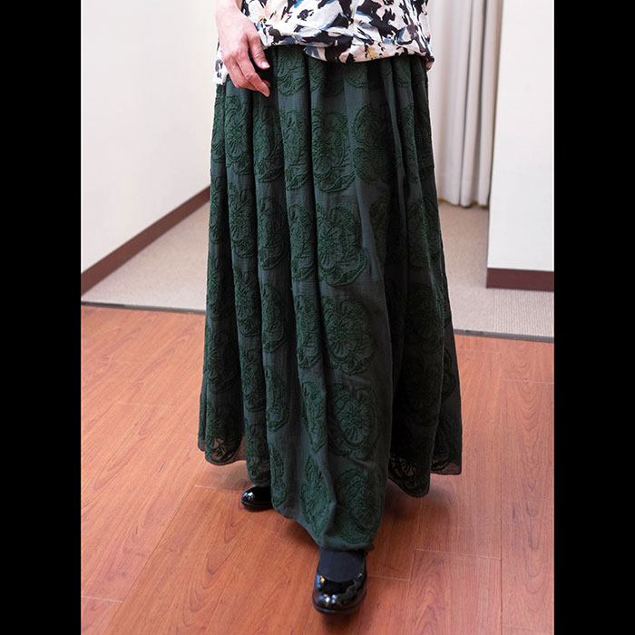 ミナペルホネン スカート hope ミナペルホネン hope スカート green | Lin total fashion place blog