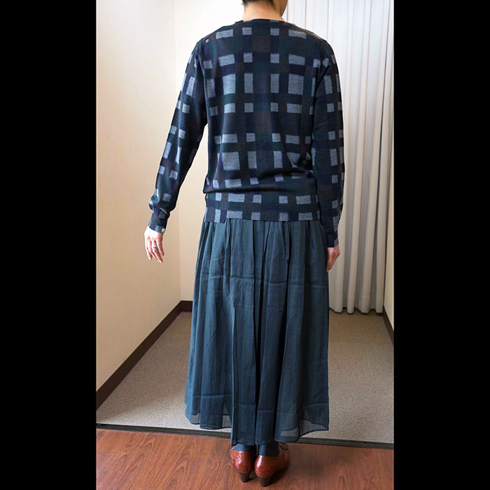Antipast(アンティパスト)コットンローンスカート #グリーン Antipast(アンティパスト)コットンローンスカート #グリーン