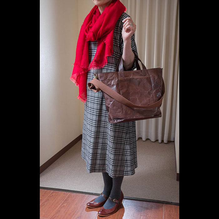 Chausser（ショセ）ホースレザートートバッグ D.brown | Lin total