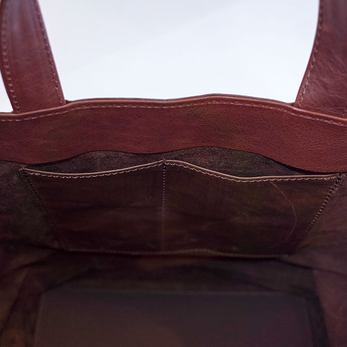 Chausser（ショセ）ホースレザートートバッグ D.brown | Lin total