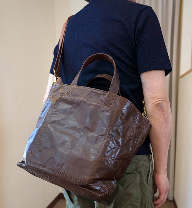 Chausser（ショセ）ホースレザートートバッグ D.brown | Lin total