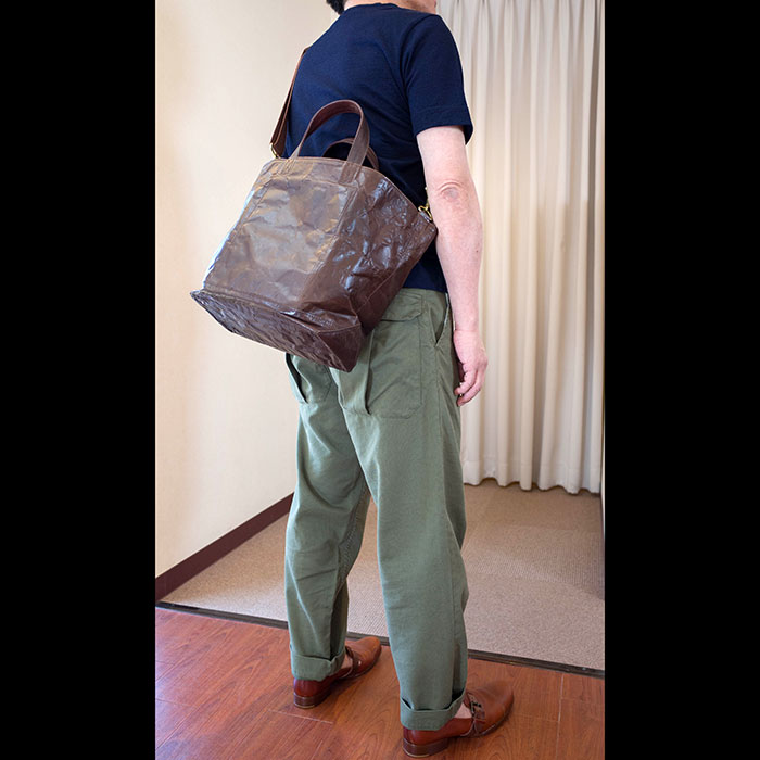 Chausser（ショセ）ホースレザートートバッグ D.brown | Lin total