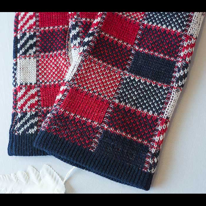 Antipast（アンティパスト）ソックニットグローブ＃NV/RED | Lin total