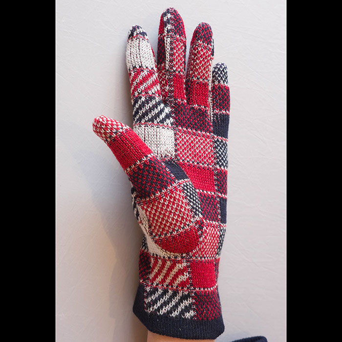 Antipast（アンティパスト）ソックニットグローブ＃NV/RED | Lin total