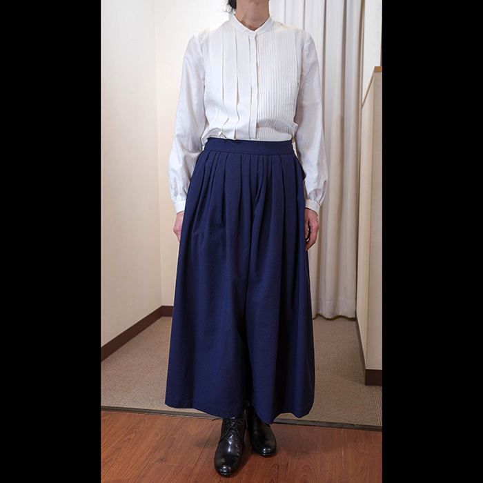 ミナペルホネン　rytmi パンツ ミナペルホネンrytmiパンツ＃navy | Lin total fashion place blog