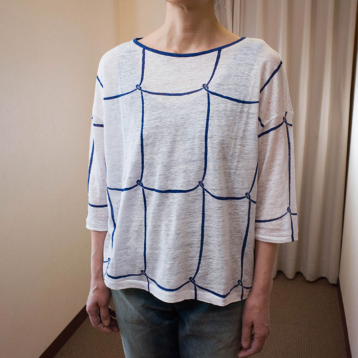 限定版 ミナペルホネン ribbon total Lin | #white frameカットソー トップス
