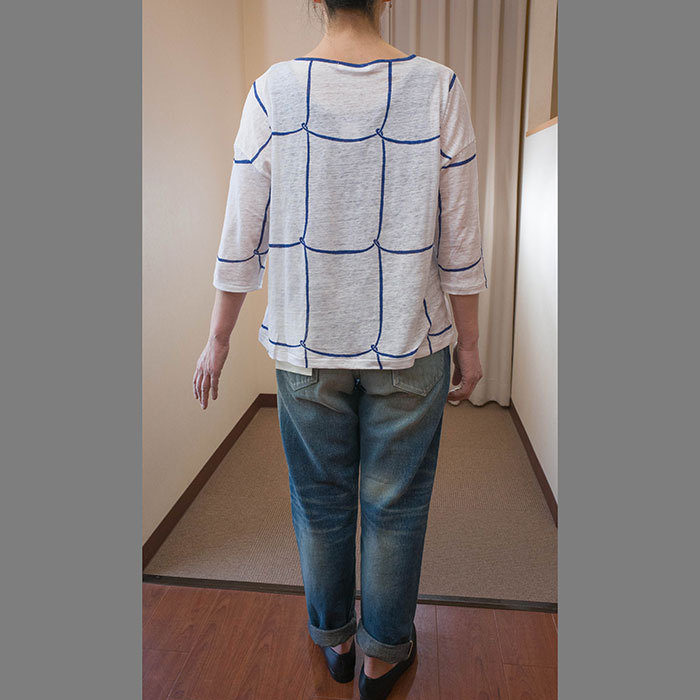 ミナペルホネン ribbon frameカットソー #white | Lin total