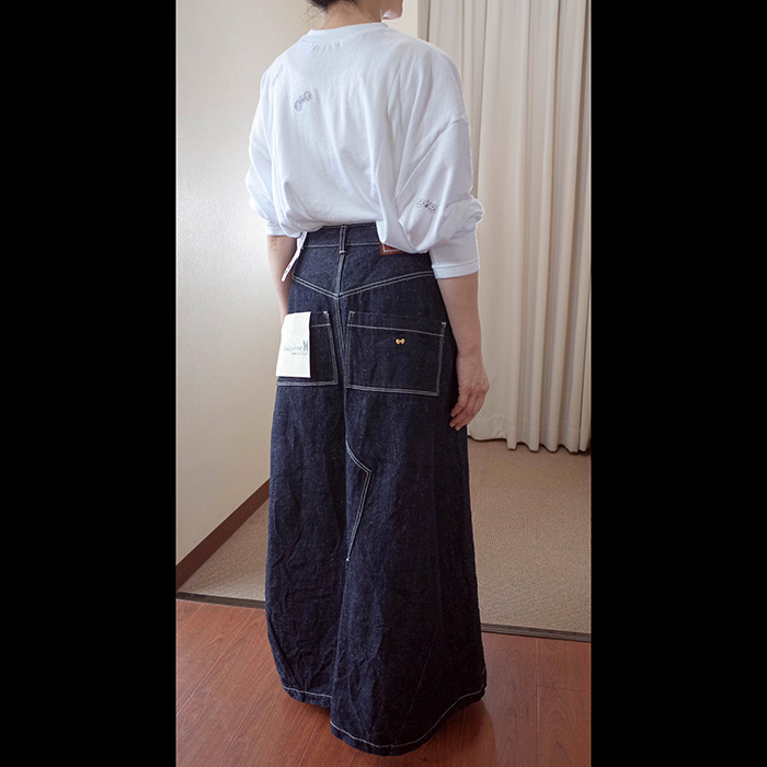 ミナペルホネン always デニムスカート #indigo | Lin total fashion