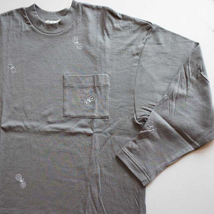 ミナペルホネン choucho カットソー＃gray | Lin total fashion
