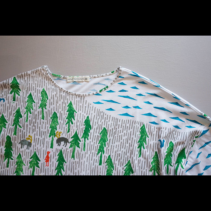 ミナペルホネン one day 長袖カットソー＃white | Lin total fashion