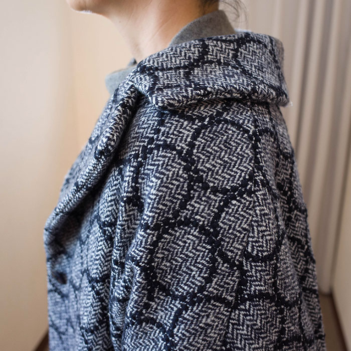 ミナペルホネン tambourineコート＃navy | Lin total fashion
