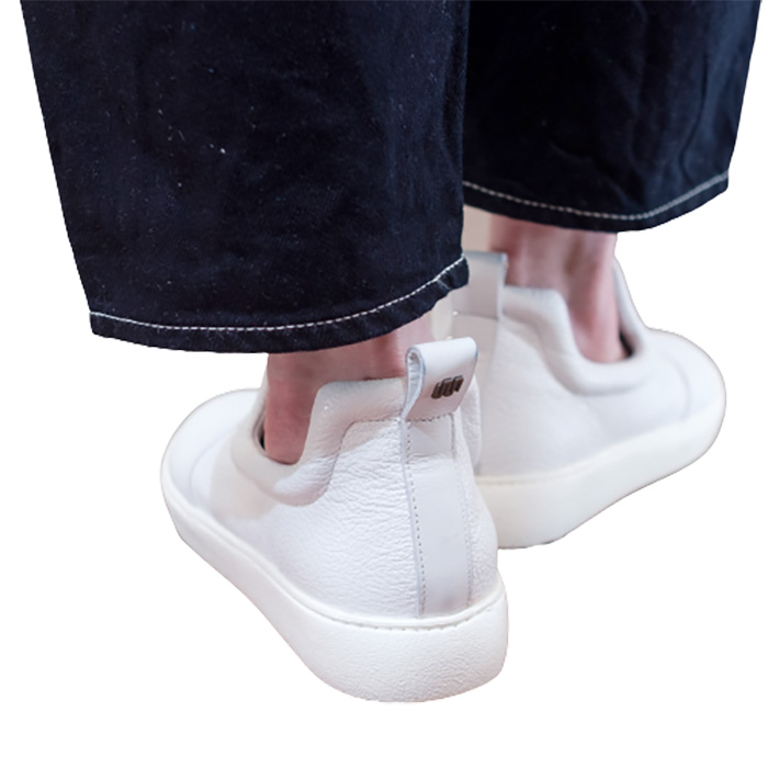 SUS（サス）レザースリッポンスニーカー#ホワイト | Lin total fashion 
