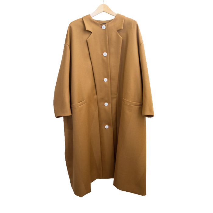 アパレルACE様専用】ミナペルフォネン ロングコート(ブラウン)