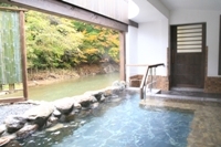 女性露天風呂 かわべの湯