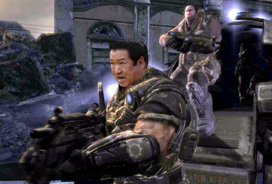 草野仁 in Gears of War