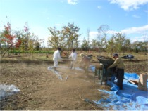 北海道 帯広 蕎麦 畑仕事
