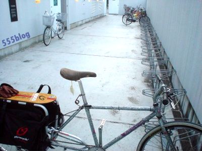 ロングテールバイク駐輪場 クイーンズ伊勢丹世田谷砧店 555nat.com ホロホロ日記