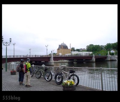 ホロホロ日記 555nat.com 2013年7月 釧路旧市街地区ファットバイククルージング(1)