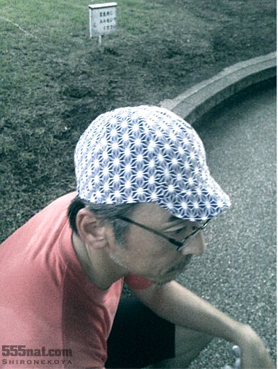 注染手ぬぐいサイクルキャップ「麻の実」2013年NEW