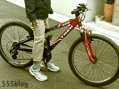 ホロホロ日記 555nat.com Nat and Company 自転車 リサイクルバイシクル TREK 220