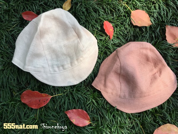 Nat. & Co. 白猫屋 ヘンプ100% サイクルキャップ cyclecap Hemp 555blog 555nat ホロホロ日記