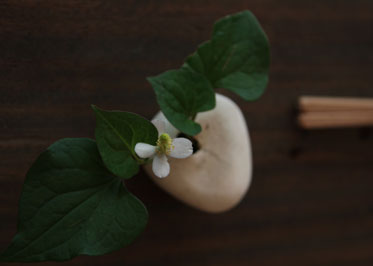 作家さんの花器に