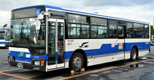 【加工品】GM製ベース　遠州鉄道　三菱ふそうエアロスターノーステップHEV 加工品】GM製ベース 遠州鉄道 三菱ふそうエアロスターノー