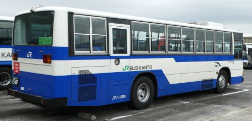 JRバス東北 日産3軸車 JR東日本バスから「JRバス東北」に社名