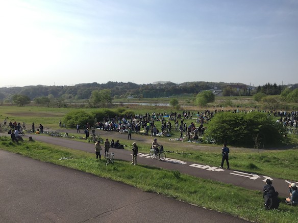 関戸橋フリーマーケット2015_春