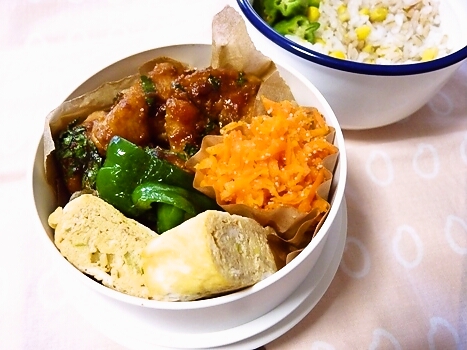 鶏のしそ味噌焼き