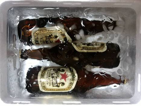 キンキンのビール