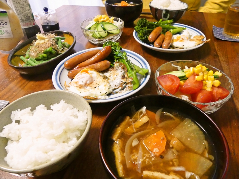 休日のお昼ごはん
