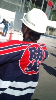 男のせなか
