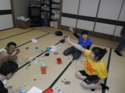 真夜中のおにぎり大会