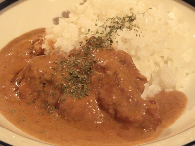 若鶏のパプリカ煮込みライス